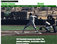 Tablet Screenshot of dylancavey.com